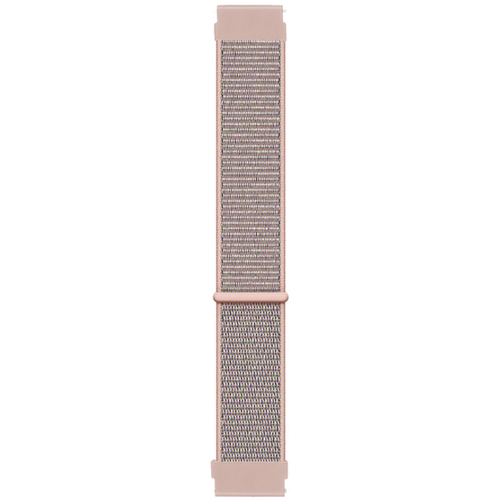 Microsonic Samsung Galaxy Watch 6 Classic 47mm Hasırlı Kordon Woven Sport Loop Rose Gold