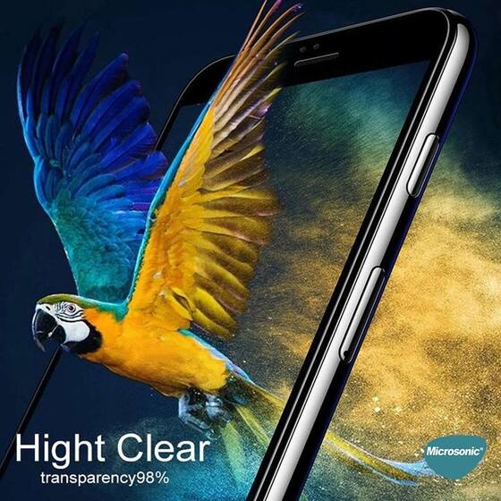 Microsonic Samsung Galaxy Z Fold 3 Ön + Arka Tam Kaplayan Temperli Cam Ekran Koruyucu Siyah