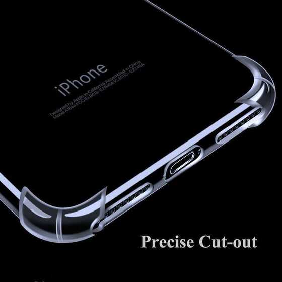 Microsonic Shock-Absorbing Kılıf Apple iPhone 7 Plus Şeffaf