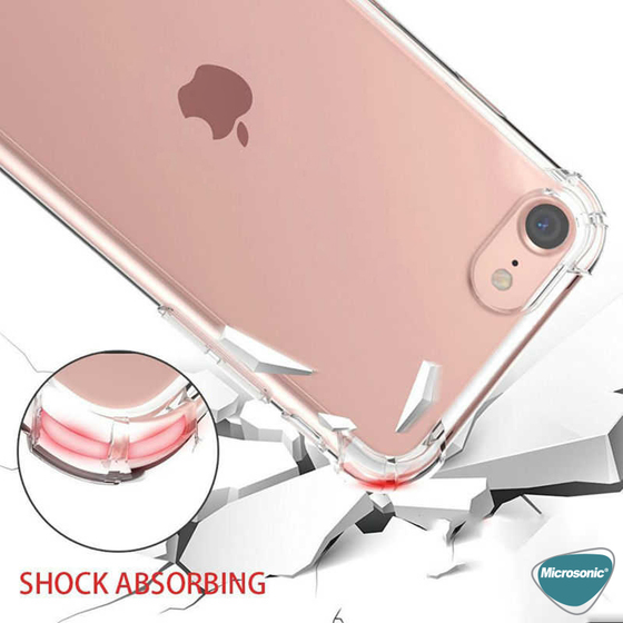 Microsonic Shock Absorbing Kılıf Apple iPhone SE 2020 Şeffaf