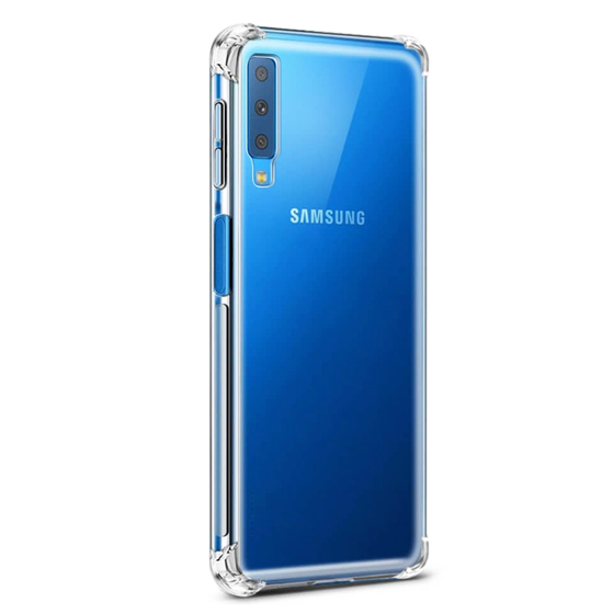 Microsonic Shock-Absorbing Kılıf Samsung Galaxy A7 2018 Şeffaf
