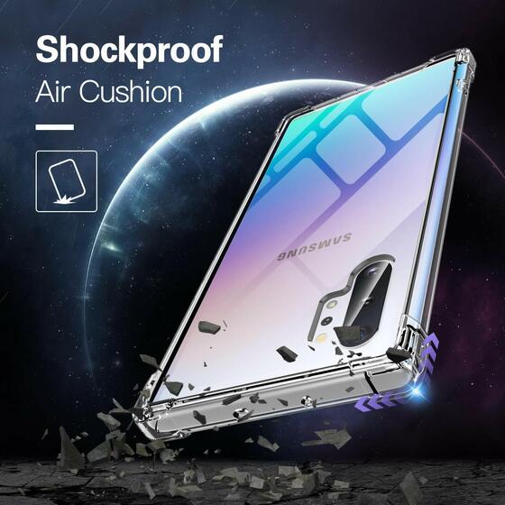 Microsonic Shock Absorbing Kılıf Samsung Galaxy Note 10 Plus Şeffaf