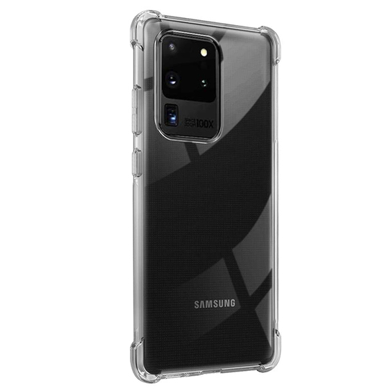 Microsonic Shock Absorbing Kılıf Samsung Galaxy S20 Ultra Şeffaf