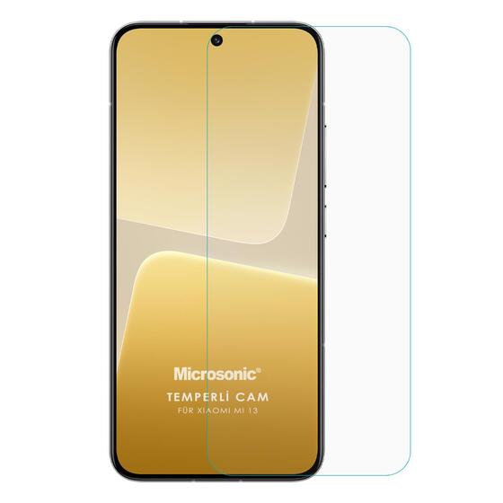 Microsonic Xiaomi Mi 13 Tempered Glass Cam Ekran Koruyucu