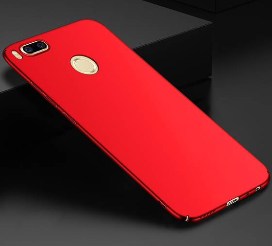 Microsonic Xiaomi Mi A1 Kılıf Premium Slim Kırmızı
