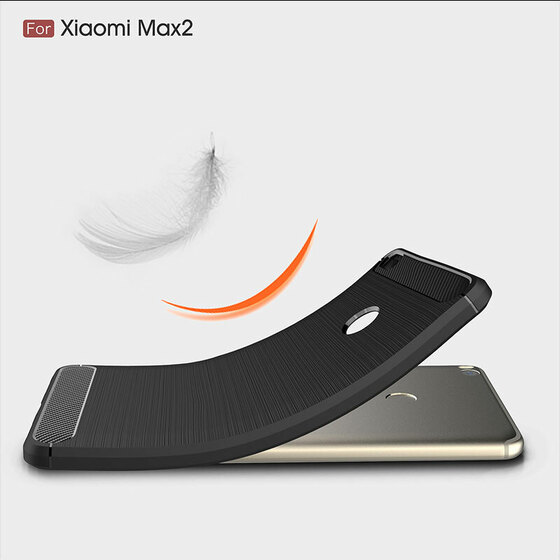 Microsonic Xiaomi Mi Max 2 Kılıf Room Silikon Siyah