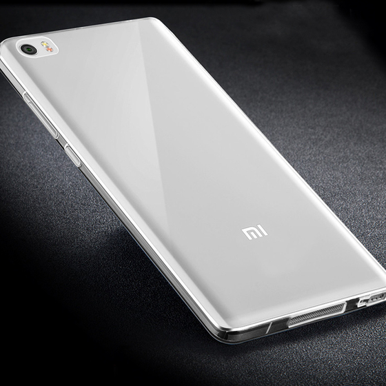 Microsonic Xiaomi Mi5 Prime Kılıf Transparent Soft Beyaz