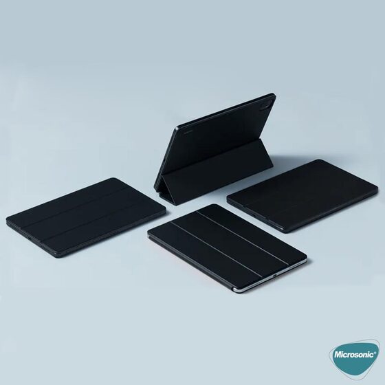 Microsonic Xiaomi Pad 6 Smart Case ve arka Kılıf Gümüş