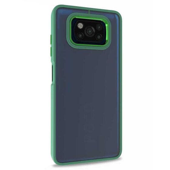 Microsonic Xiaomi Poco X3 NFC Kılıf Bright Planet Yeşil