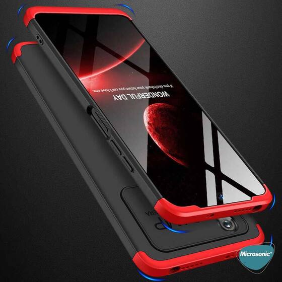 Microsonic Xiaomi Poco X4 Pro 5G Kılıf Double Dip 360 Protective Siyah