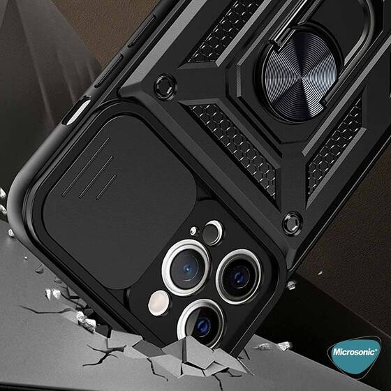 Microsonic Xiaomi Poco X4 Pro 5G Kılıf Impact Resistant Siyah