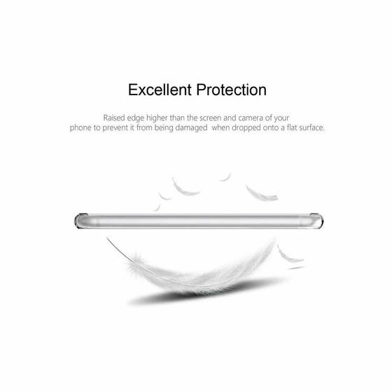 Microsonic Xiaomi Pocophone F1 Kılıf 6 tarafı tam full koruma 360 Clear Soft Şeffaf