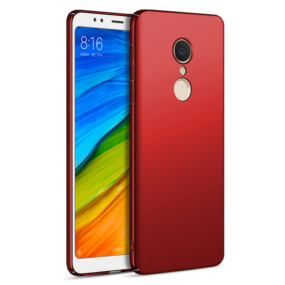 Microsonic Xiaomi Redmi 5 Plus Kılıf Premium Slim Kırmızı