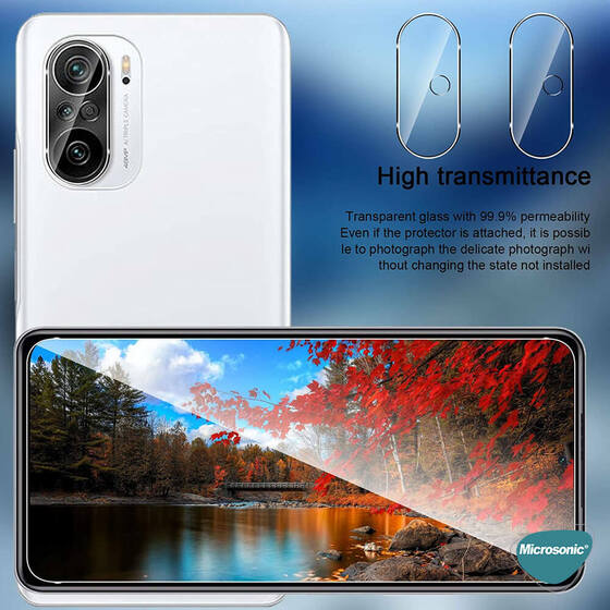 Microsonic Xiaomi Redmi K40 Pro+ Kamera Lens Koruma Camı
