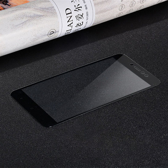 Microsonic Xiaomi Redmi Note 5A Prime Tam Kaplayan Temperli Cam Ekran koruyucu Kırılmaz Film Siyah