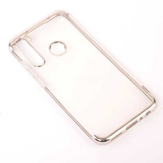 Microsonic Xiaomi Redmi Note 8 Kılıf Skyfall Transparent Clear Gümüş