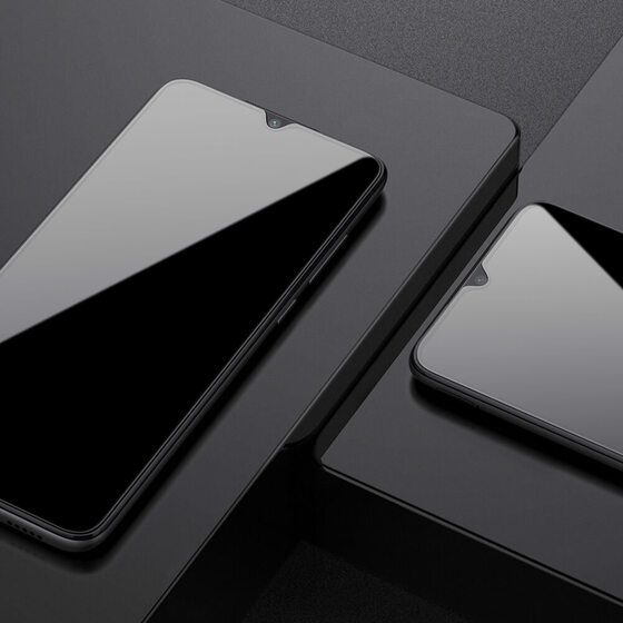Microsonic Xiaomi Redmi Note 8 Tam Kaplayan Temperli Cam Ekran Koruyucu Siyah