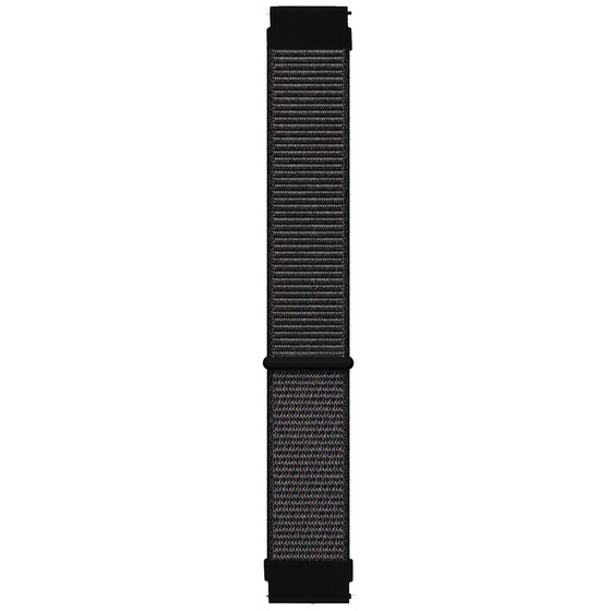 Microsonic Xiaomi Watch S3 Hasırlı Kordon Woven Sport Loop Siyah