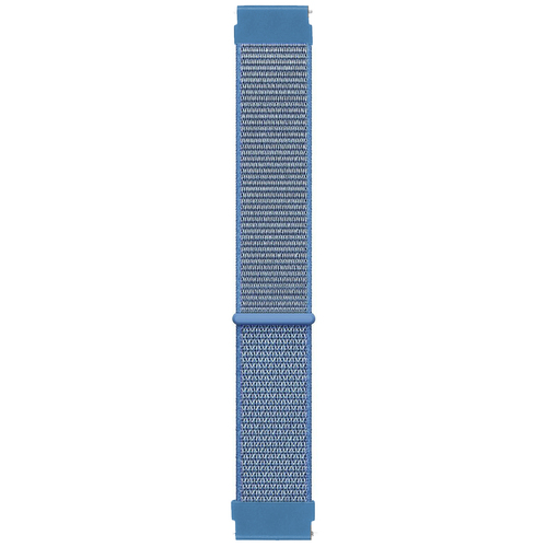 Microsonic Amazfit Bip U Hasırlı Kordon Woven Sport Loop Mavi