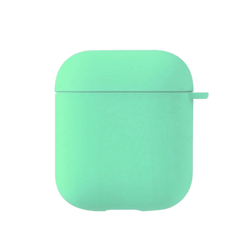 Microsonic Apple AirPods 1. Nesil / 2. Nesil Liquid Silicone Lansman Mint Yeşili