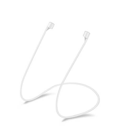 Microsonic Apple AirPods 1. Nesil / 2. Nesil Manyetik Mıknatıslı Kulaklık İpi Beyaz