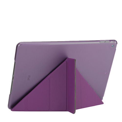 Microsonic Apple iPad 10.2'' 7. Nesil (A2197-A2200-A2198) Folding Origami Design Kılıf Mor