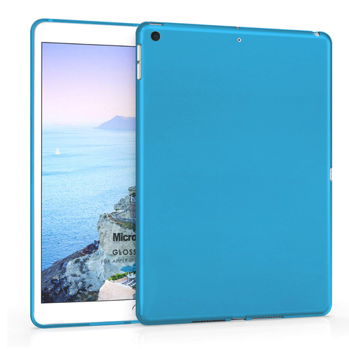 Microsonic Apple iPad 10.2'' 7. Nesil (A2197-A2200-A2198) Kılıf Glossy Soft Mavi