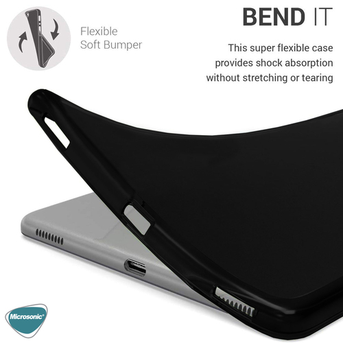 Microsonic Apple iPad 10.2'' 9. Nesil (A2602-A2604-A2603-A2605) Kılıf Glossy Soft Siyah