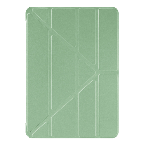 Microsonic Apple iPad Air 5.Nesil 2022 Kılıf (A2588-A2589-A2591) Origami Pencil Açık Yeşil