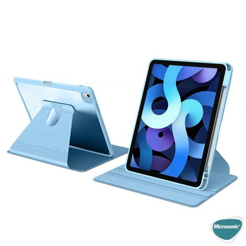 Microsonic Apple iPad Pro 11 2018 Kılıf (A1980-A2013-A1934-A1979) Regal Folio Mavi