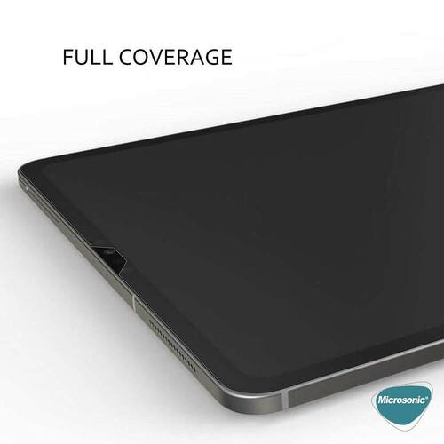 Microsonic Apple iPad Pro 11'' 2021 3. Nesil (A2377-A2459-A2301-A2460) Matte Nano Glass Cam Ekran Koruyucu