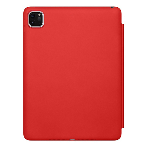 Microsonic Apple iPad Pro 11`` 2022 4. Nesil Kılıf (A2759-A2435-A2761-A2762) Smart Leather Case Kırmızı