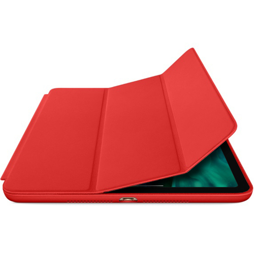 Microsonic Apple iPad Pro 11`` 2022 4. Nesil Kılıf (A2759-A2435-A2761-A2762) Smart Leather Case Kırmızı