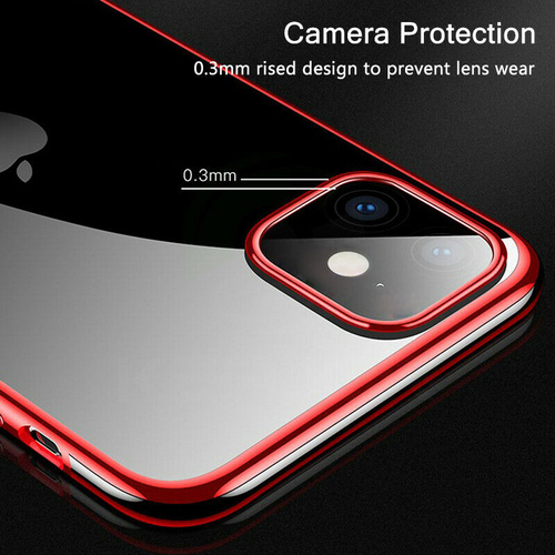 Microsonic Apple iPhone 11 (6.1'') Kılıf Skyfall Transparent Clear Mavi