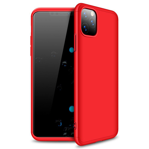 Microsonic Apple iPhone 11 Pro (5.8'') Kılıf Double Dip 360 Protective Kırmızı