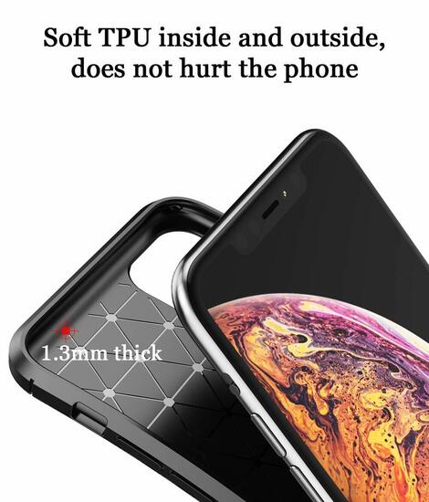 Microsonic Apple iPhone 11 Pro (5.8'') Kılıf Legion Series Siyah