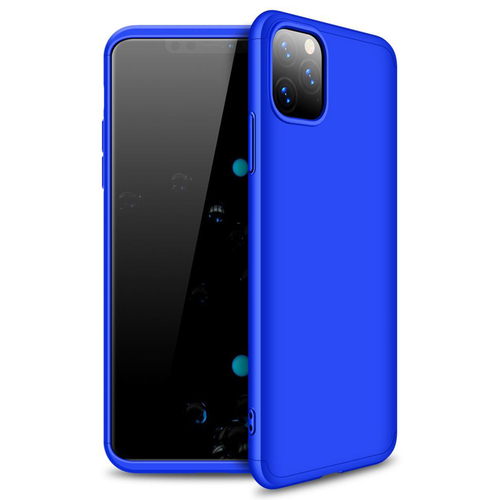 Microsonic Apple iPhone 11 Pro Max (6.5'') Kılıf Double Dip 360 Protective Mavi