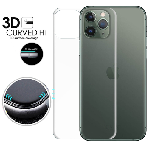 Microsonic Apple iPhone 11 Pro Max (6.5'') Ön + Arka Kavisler Dahil Tam Ekran Kaplayıcı Film