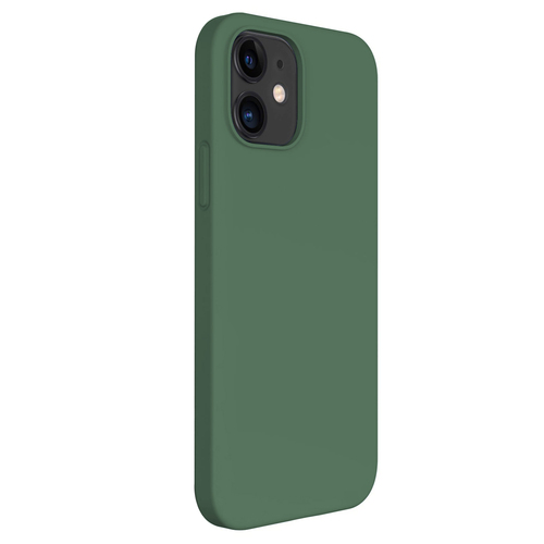 Microsonic Apple iPhone 12 Mini Kılıf Groovy Soft Koyu Yeşil