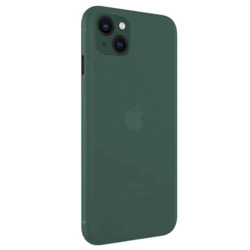 Microsonic Apple iPhone 13 Mini Kılıf Peipe Matte Silicone Yeşil