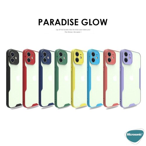 Microsonic Apple iPhone 14 Plus Kılıf Paradise Glow Lila