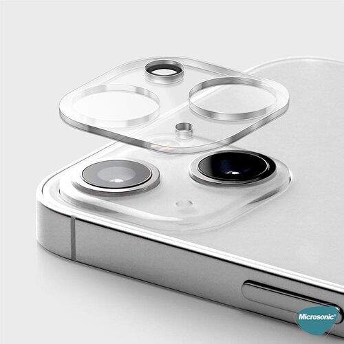 Microsonic Apple iPhone 15 Kamera Lens Koruma Camı