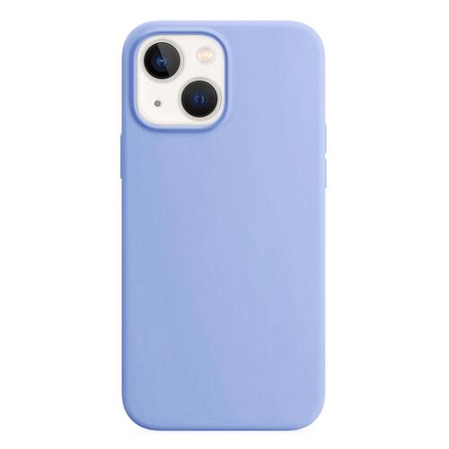 Microsonic Apple iPhone 15 Kılıf Liquid Lansman Silikon Mavi