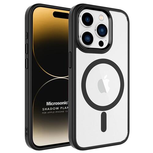 Microsonic Apple iPhone 15 Pro Max Kılıf Shadow Planet Siyah