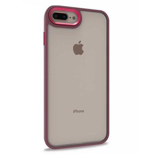 Microsonic Apple iPhone 7 Plus Kılıf Bright Planet Kırmızı