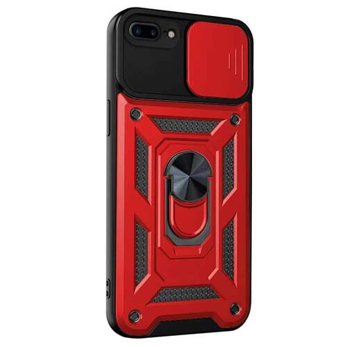Microsonic Apple iPhone 7 Plus Kılıf Impact Resistant Kırmızı