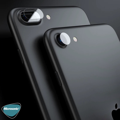 Microsonic Apple iPhone SE 2020 Kamera Lens Koruma Camı