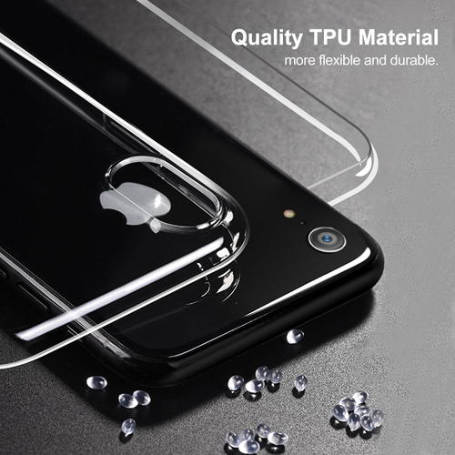 Microsonic Apple iPhone XR (6.1'') Kılıf 6 tarafı tam full koruma 360 Clear Soft Şeffaf