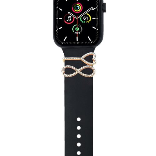 Microsonic Apple Watch 4 44mm Kordon Aksesuarı Infinity Charm
