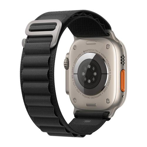 Microsonic Apple Watch SE 2022 40mm Kordon Alpine Loop Siyah